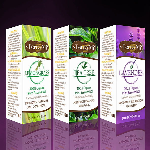 Top 3 Essential Oils ~Terra Mi' - Premium Quality