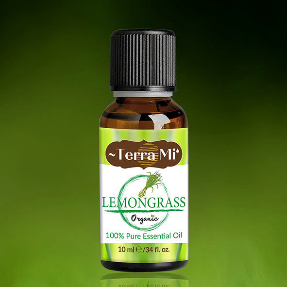 100% Organic Pure Lemongrass Oil - Therapeutic Grade